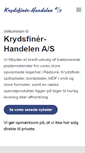 Mobile Screenshot of krydsfiner.dk